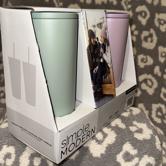 New Simple Modern Classic Tumblers 24oz Stainless Steel (2 pack set) 😍 - Picture 13 of 16